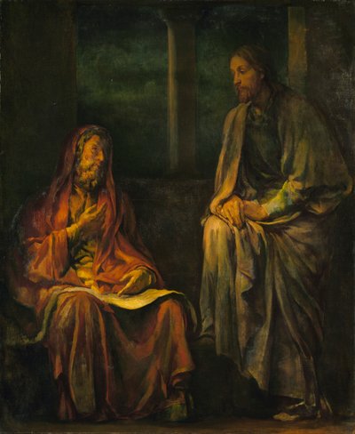 Visita di Nicodemo a Cristo da John La Farge