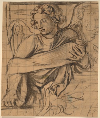 Angelo - Murale della chiesa della Trinità da John La Farge or Lafarge