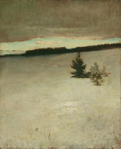 Campo di Neve, Mattina, Roxbury da John La Farge or Lafarge