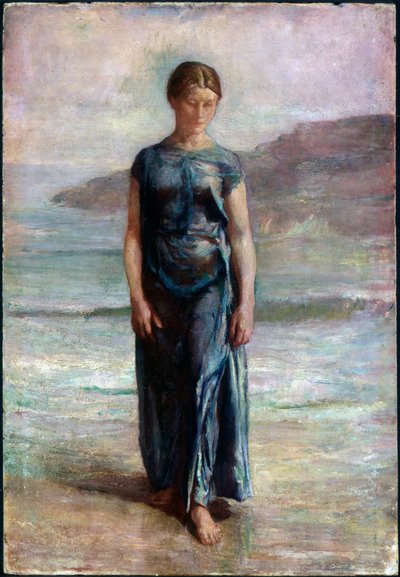 Donna che fa il bagno da John La Farge or Lafarge