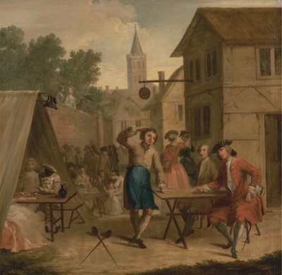 Hob che Vende Birra alla Festa da John Laguerre