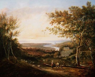 Veduta della Valle del Wye da John Laporte