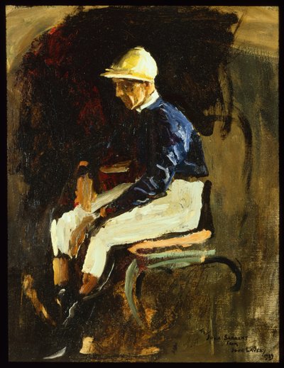 Joe Childs, il fantino di Rothschild da John Lavery