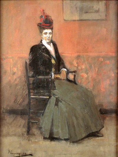 Signora Agnes Jean MacIntyre da John Lavery