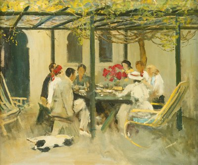 Tè a Palm Springs da John Lavery