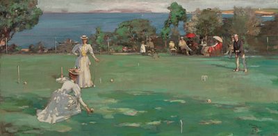 La festa del croquet da John Lavery