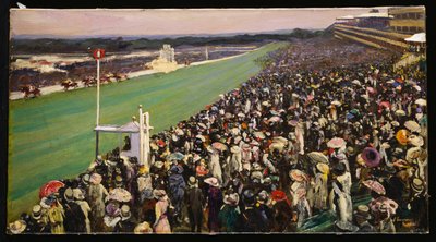La Gold Cup, Ascot, il Recinto Reale da John Lavery
