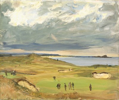 Il Campo da Golf, North Berwick da John Lavery