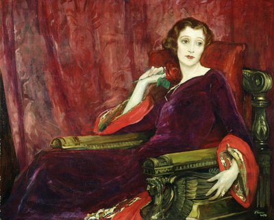 La Rosa Rossa, 1923 da John Lavery