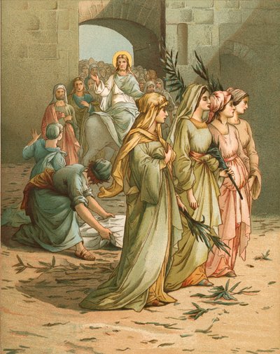 Cristo arriva a Gerusalemme da John Lawson