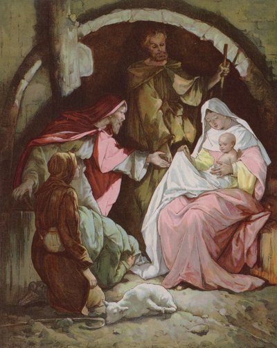 I magi trovano il bambino Gesù da John Lawson