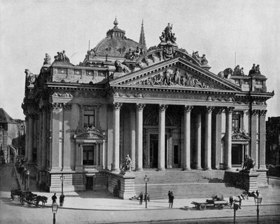 Borsa di Bruxelles, c. 1900 da John Lawson Stoddard