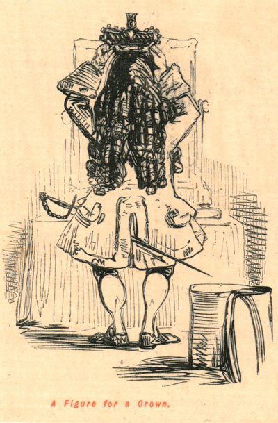 Una figura per una corona, 1897 da John Leech