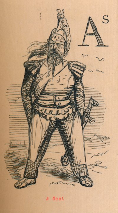 Un gallo, 1852 da John Leech
