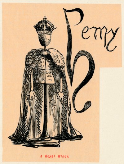 Un minore reale, c1860 da John Leech