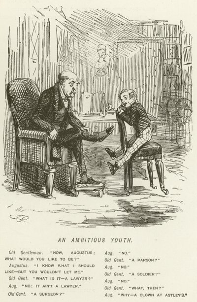 Un giovane ambizioso da John Leech