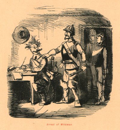 Arresto di Wildman, 1897 da John Leech