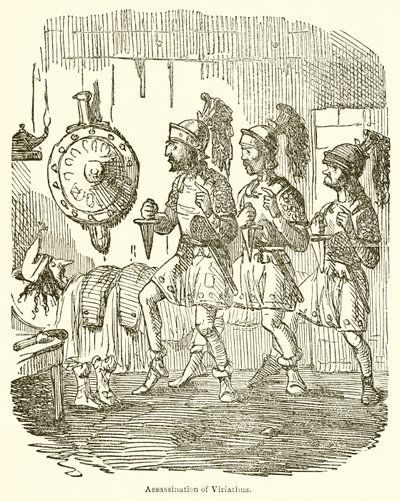 Assassinio di Viriato da John Leech