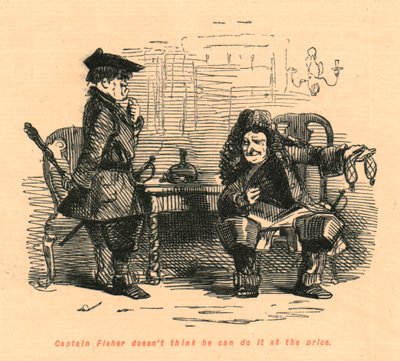 Il capitano Fisher non pensa di poterlo fare al prezzo da John Leech