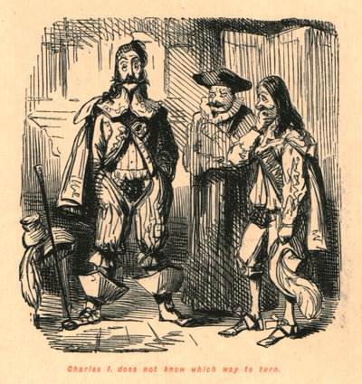 Carlo I non sa che strada prendere, 1897 da John Leech