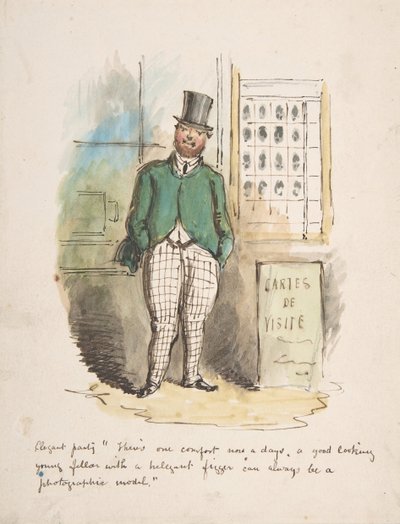 Schizzo comico, 1837-64 da John Leech