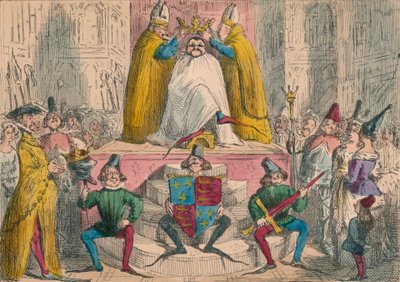 Incoronazione di Enrico IV dalle migliori autorità da John Leech