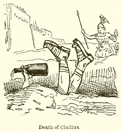 Morte di Cluilius da John Leech