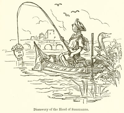 Scoperta della testa di Summanus da John Leech