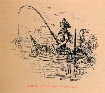 Scoperta della Testa di Summanus, 1852 da John Leech