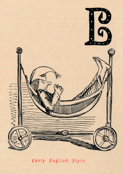 Stile inglese antico, c1860 da John Leech