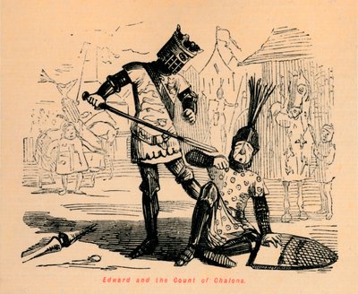 Edoardo e il Conte di Chalons, c1860, c1680 da John Leech