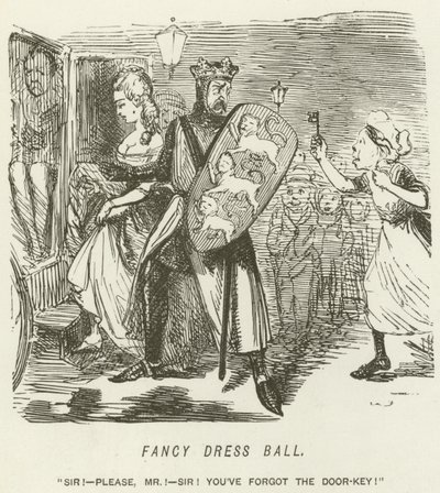 Ballo in maschera da John Leech