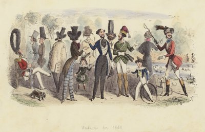 Mode per il 1844 da John Leech