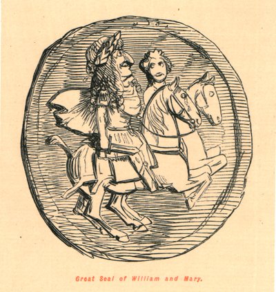 Grande sigillo di Guglielmo e Maria, 1897 da John Leech