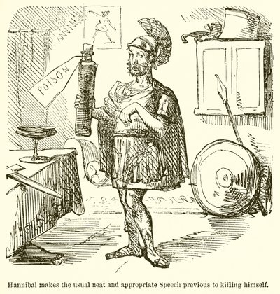 Annibale fa il solito discorso appropriato prima di uccidersi da John Leech