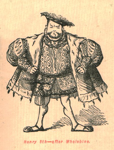 Enrico VIII - dopo Wholebine, 1897 da John Leech
