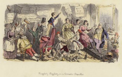 Higgledy-Piggledy, o una repubblica domestica da John Leech