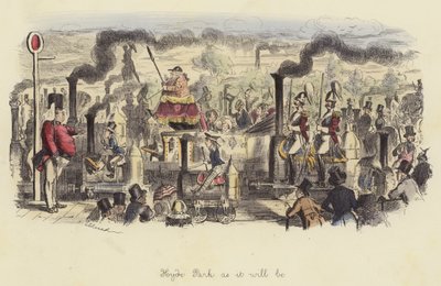 Hyde Park come sarà da John Leech
