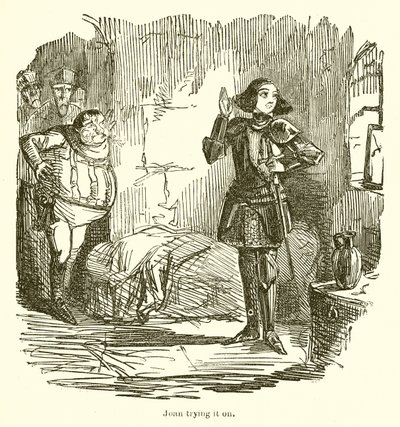 Joan che ci prova da John Leech