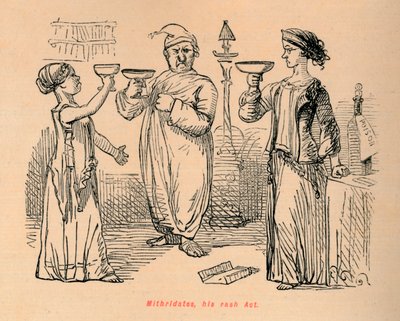 Mitridate, il suo atto avventato da John Leech