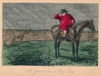 Il signor Jorrocks ha un giorno libero, 1854 da John Leech
