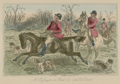 Mr Muffington su Placid Joe ex Pull Devil da John Leech