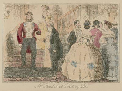 Il signor Romford a Dalberry Lees da John Leech
