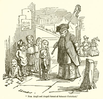 Non Angli Sed Angeli Forent Si Fuissent Christiani da John Leech
