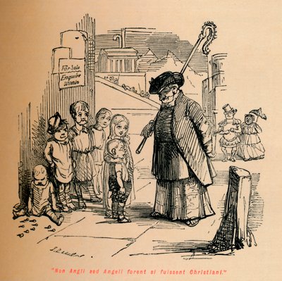 Non Angli sed Angeli forent si fuissent Christiani da John Leech