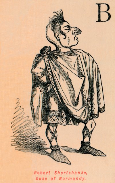 Robert Shortshanks, Duca di Normandia, c1860 da John Leech
