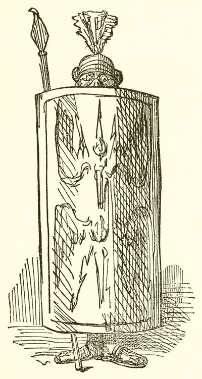 Soldato romano da John Leech