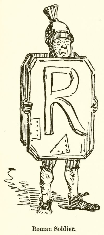 Soldato romano da John Leech