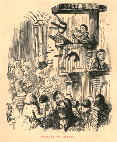 Qualcosa come un argomento, 1897 da John Leech