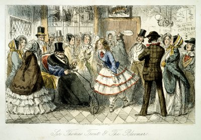Prendere le acque a Handley Spa, 1845 da John Leech